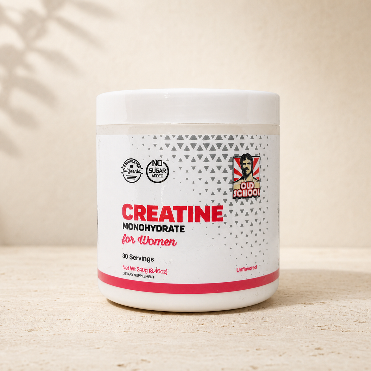 Creatina monohidratada para mujeres, envase de 240g, Almelí Wellness
