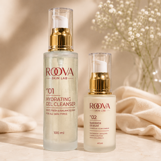 Set Skincare Coreano: Sérum + Gel Limpiador