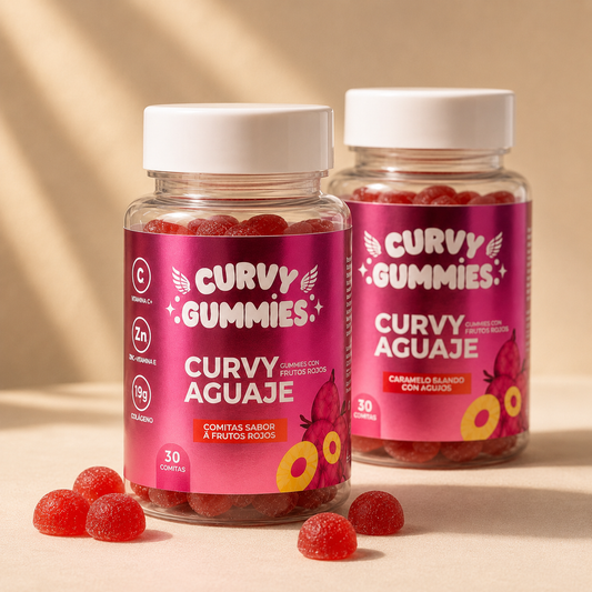 Curvy Gummies Aguaje - Pack x2 (60 Gomitas)