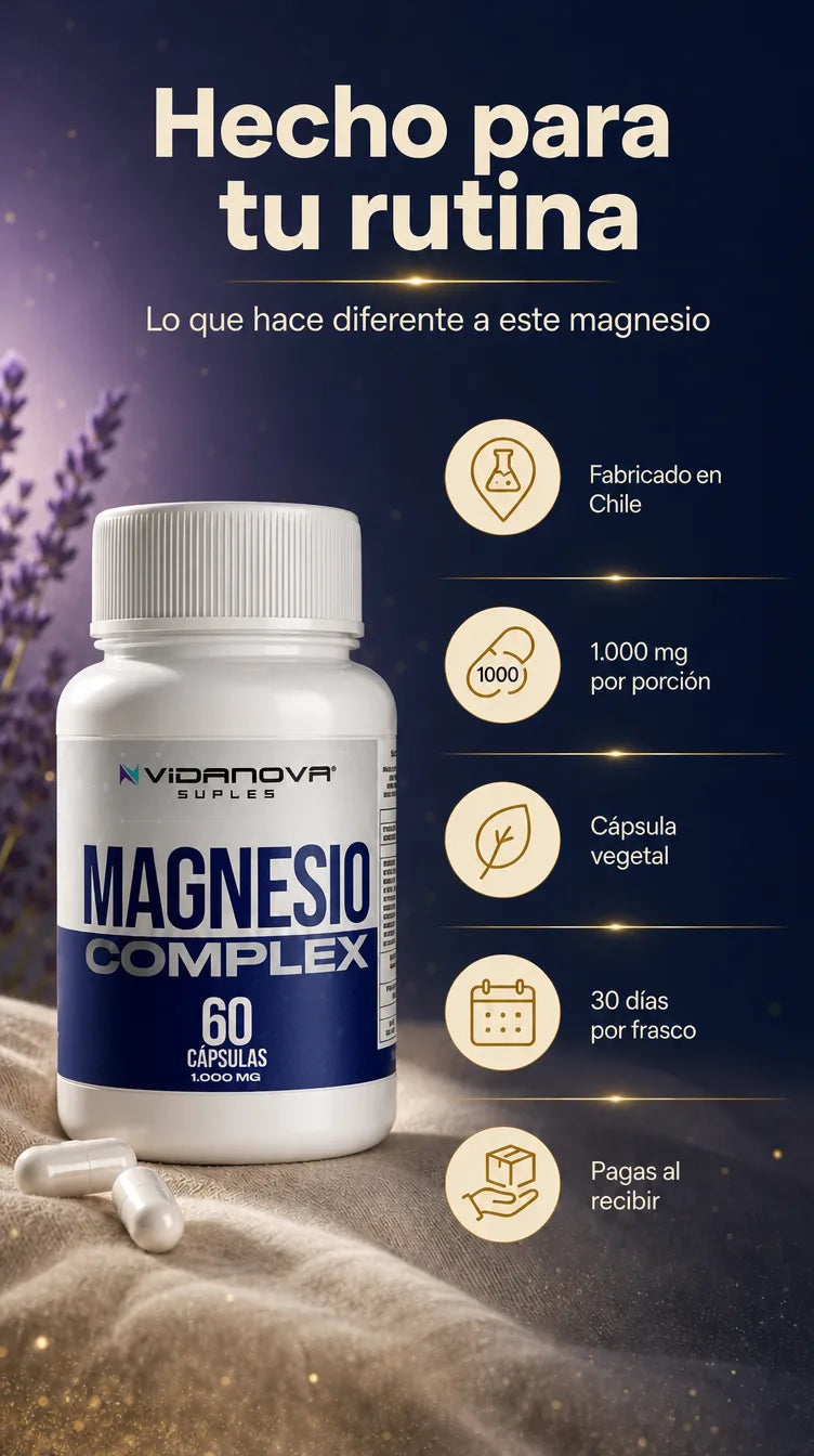 Magnesio Complex - caracteristicas